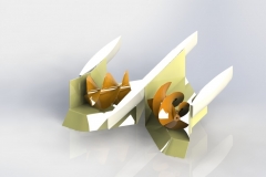 Dominik Bondicov - trimaran sa dva vijka - priprema za 3D print - 2 od 2 (Medium)